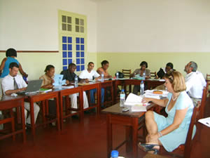 meeting in Mozambique